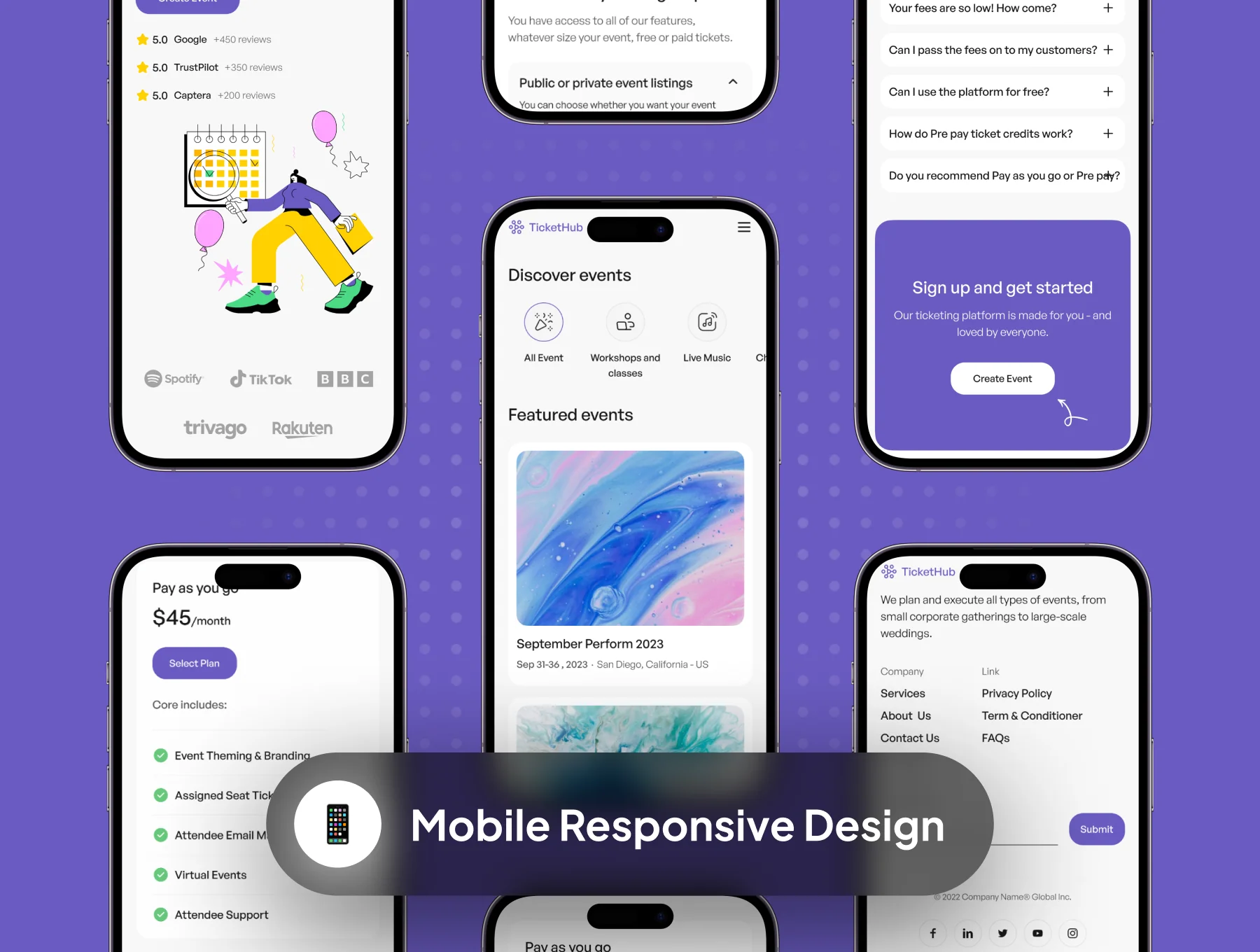 TicketHub - Event Management Web Templates 6