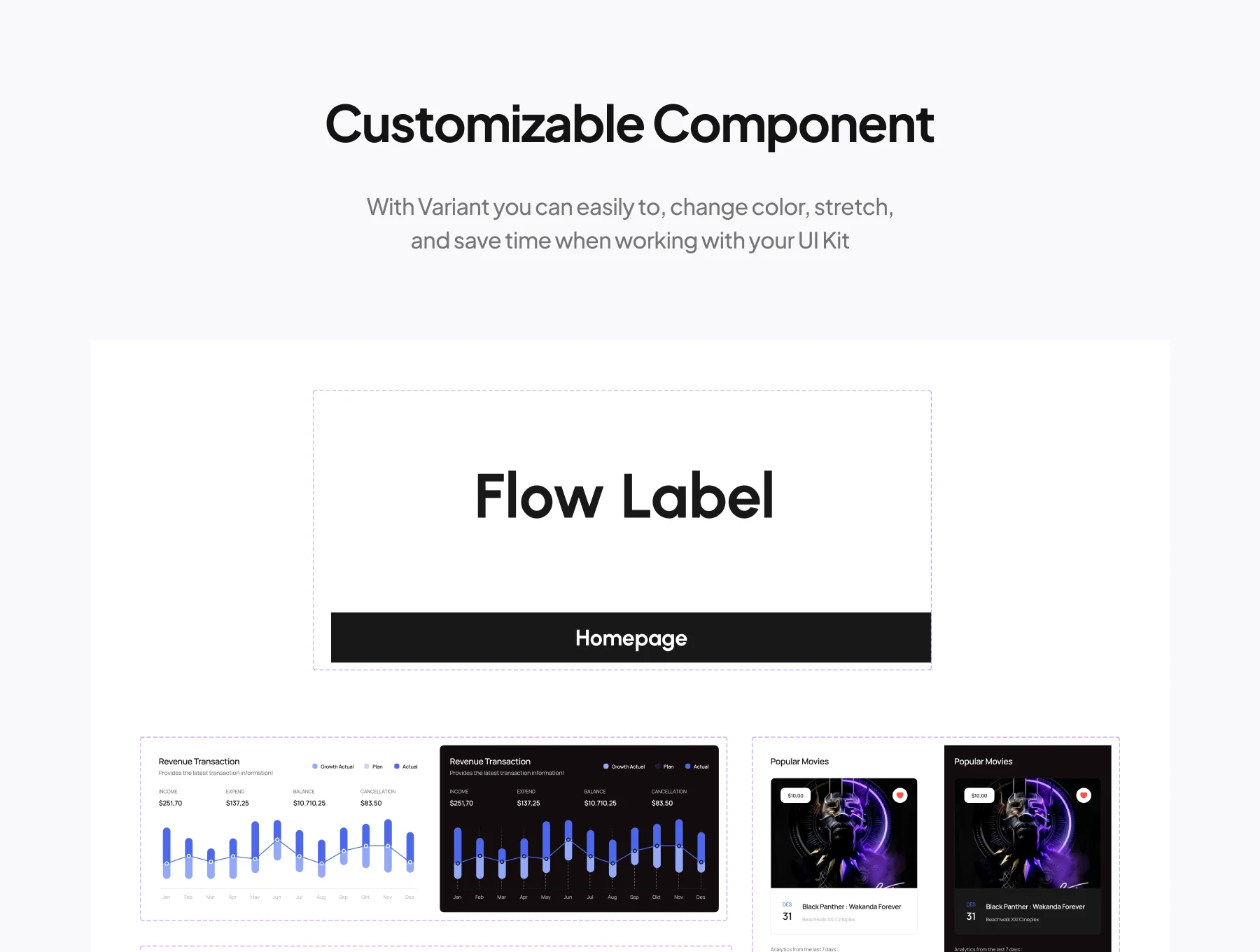Ticketing - Ticket Booking Dashboard UI Kit 4