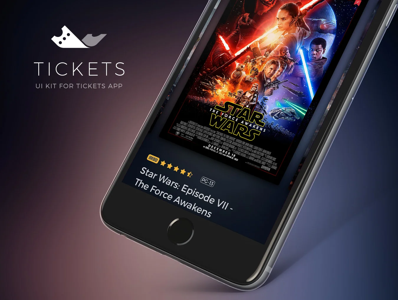 Cinema Tickets UI Kit