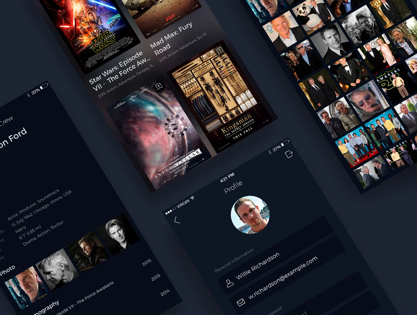 Cinema Tickets UI Kit 6