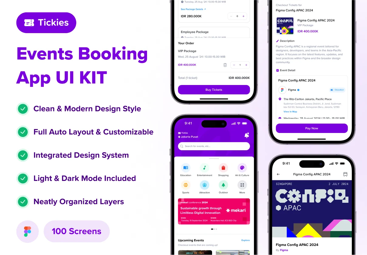 Tickies - Events Booking App