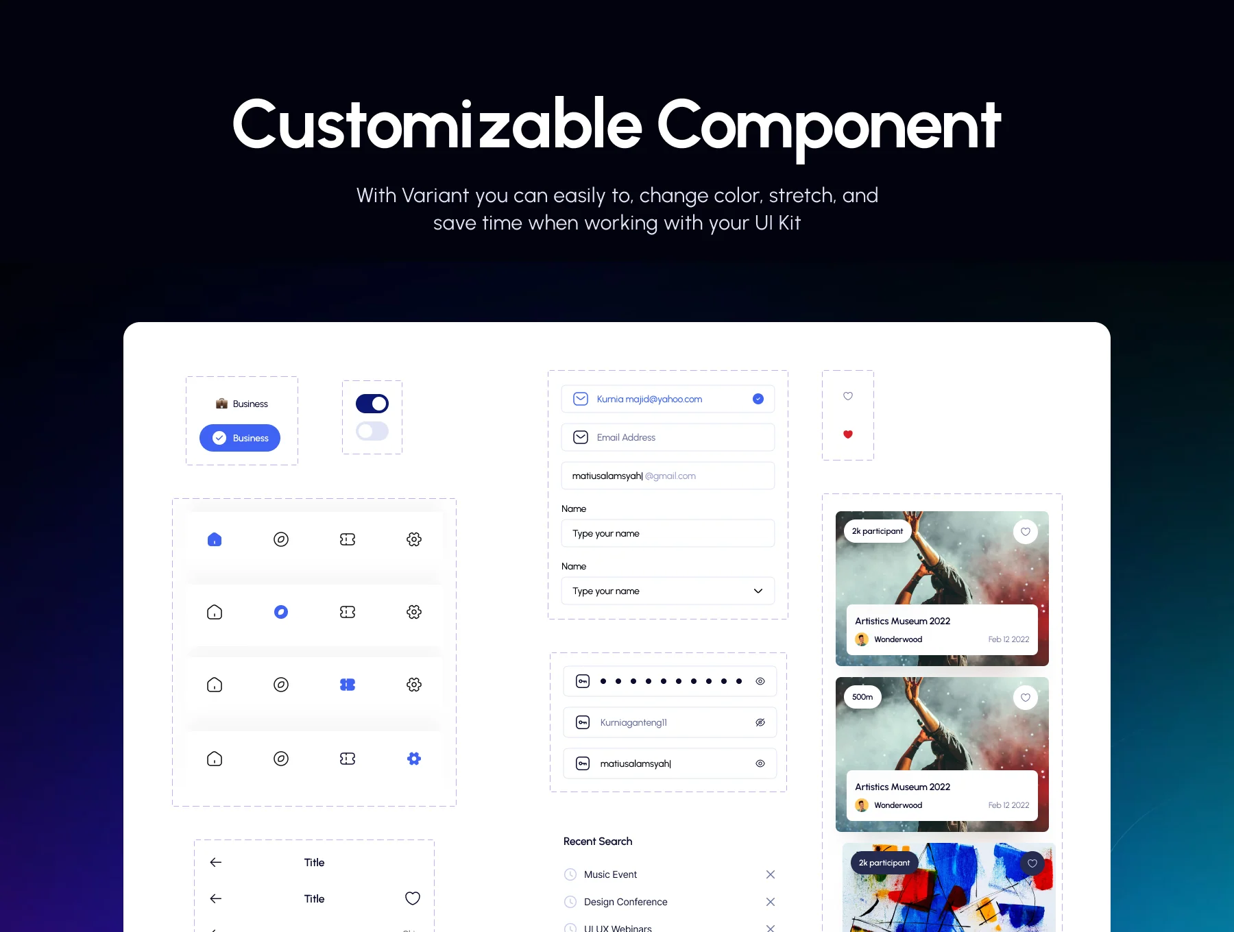 Tickme - Event Ticket App UI Kit 6