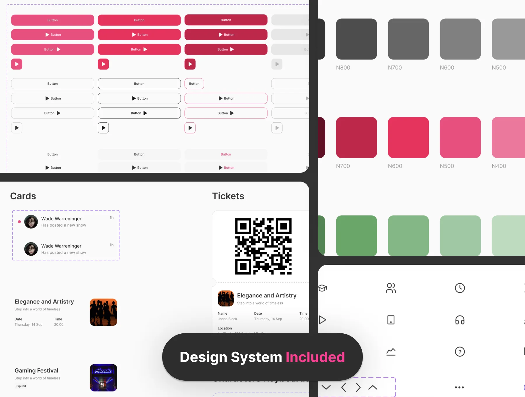 TickTech - Events Mobile App UI Kit 3
