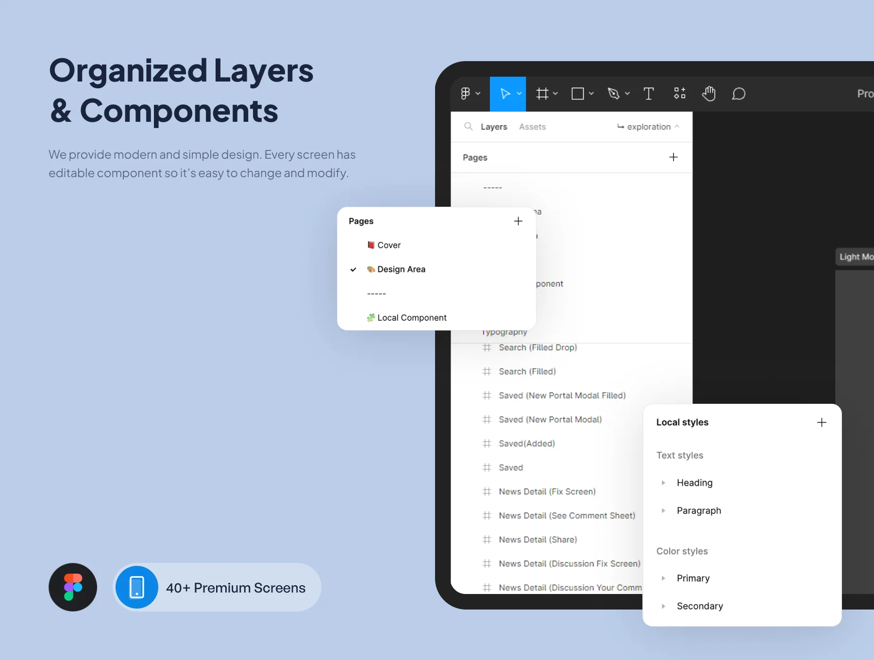 Tidings - News App UI KIT 4