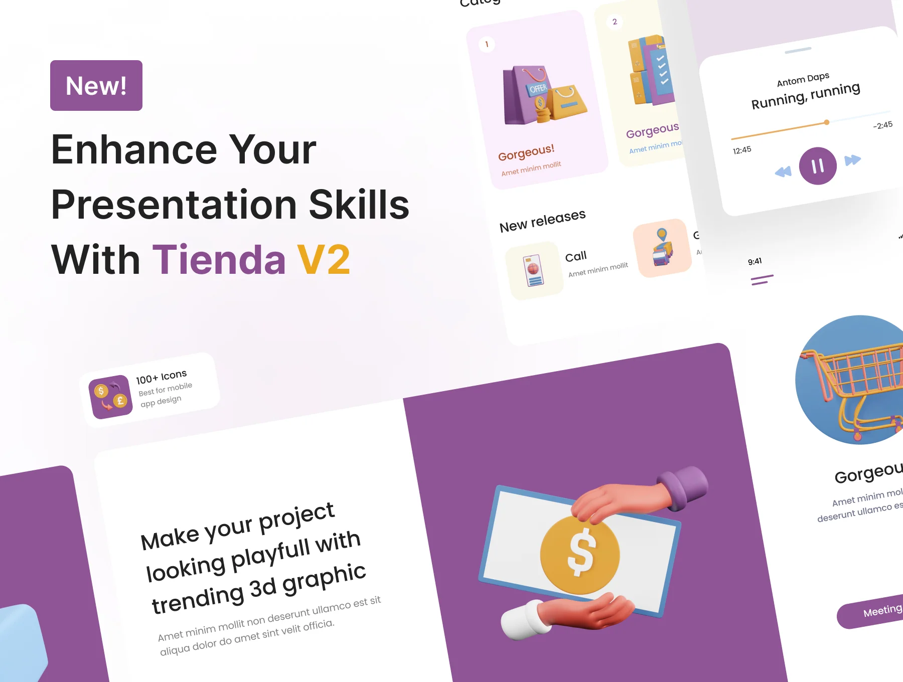 Tienda E-commerce V2 –  Best 3D illustrations for E-commerce Stores 3