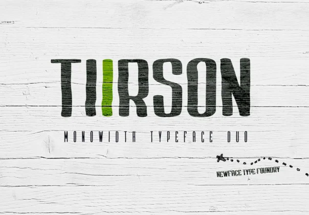 Tiirson Typeface Duo