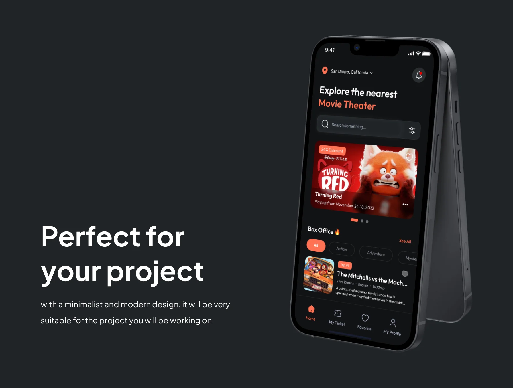 TikBox -  Ticket Movie Booking Mobile App Ui Kits 3