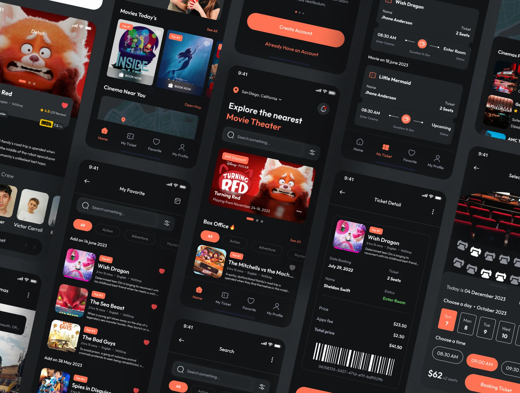 TikBox -  Ticket Movie Booking Mobile App Ui Kits 5