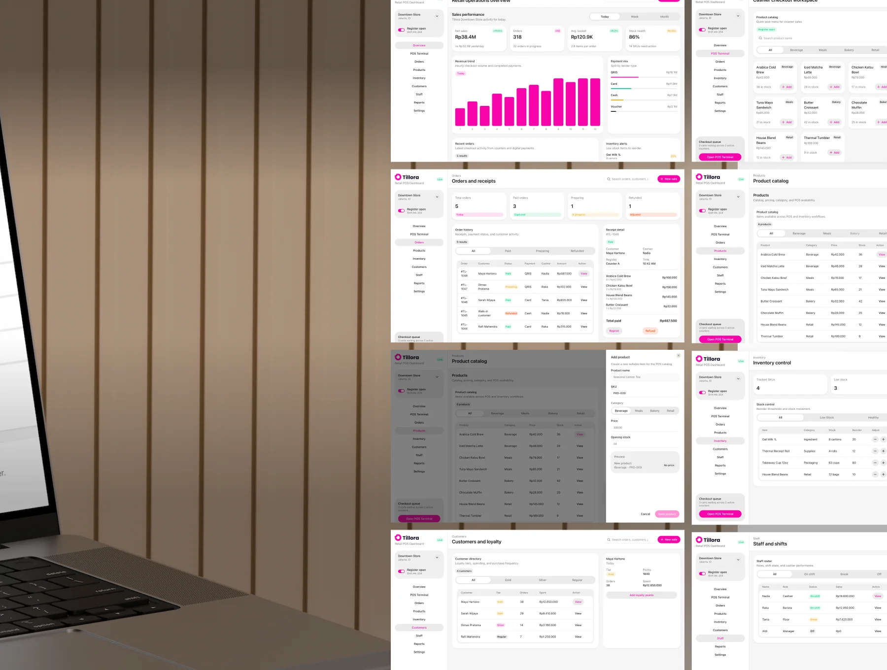 Tillora - POS Dashboard 2