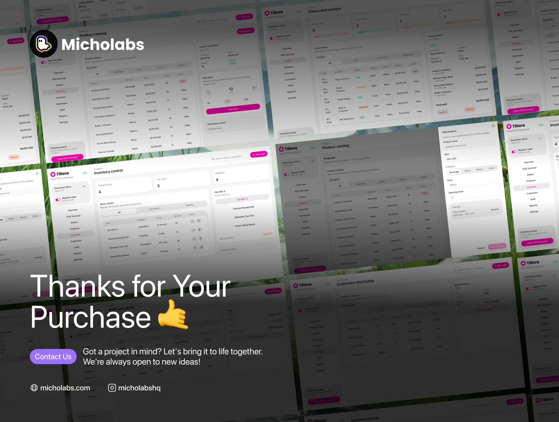Tillora - POS Dashboard 6