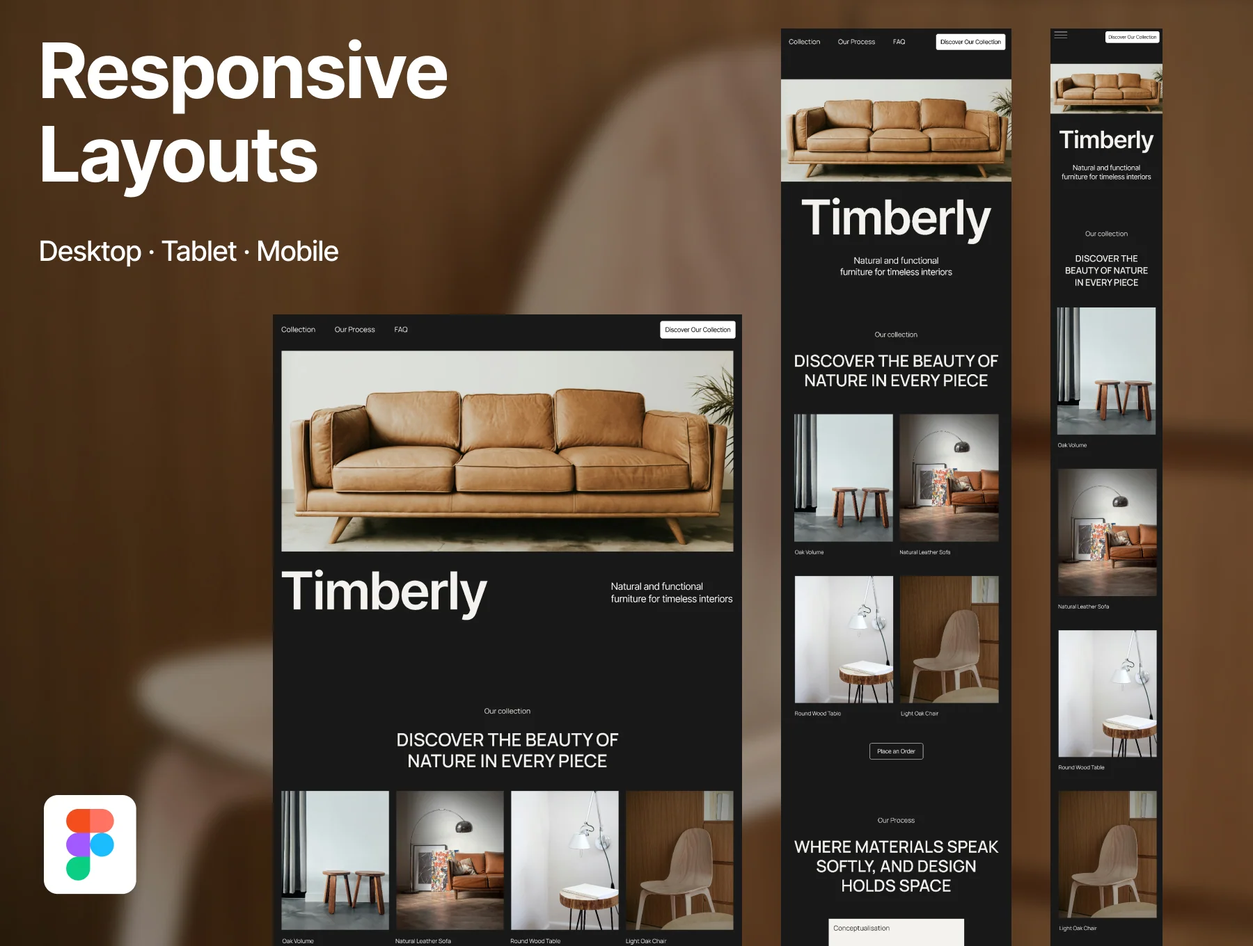 Timberly – Modern Furniture UI Kit 2