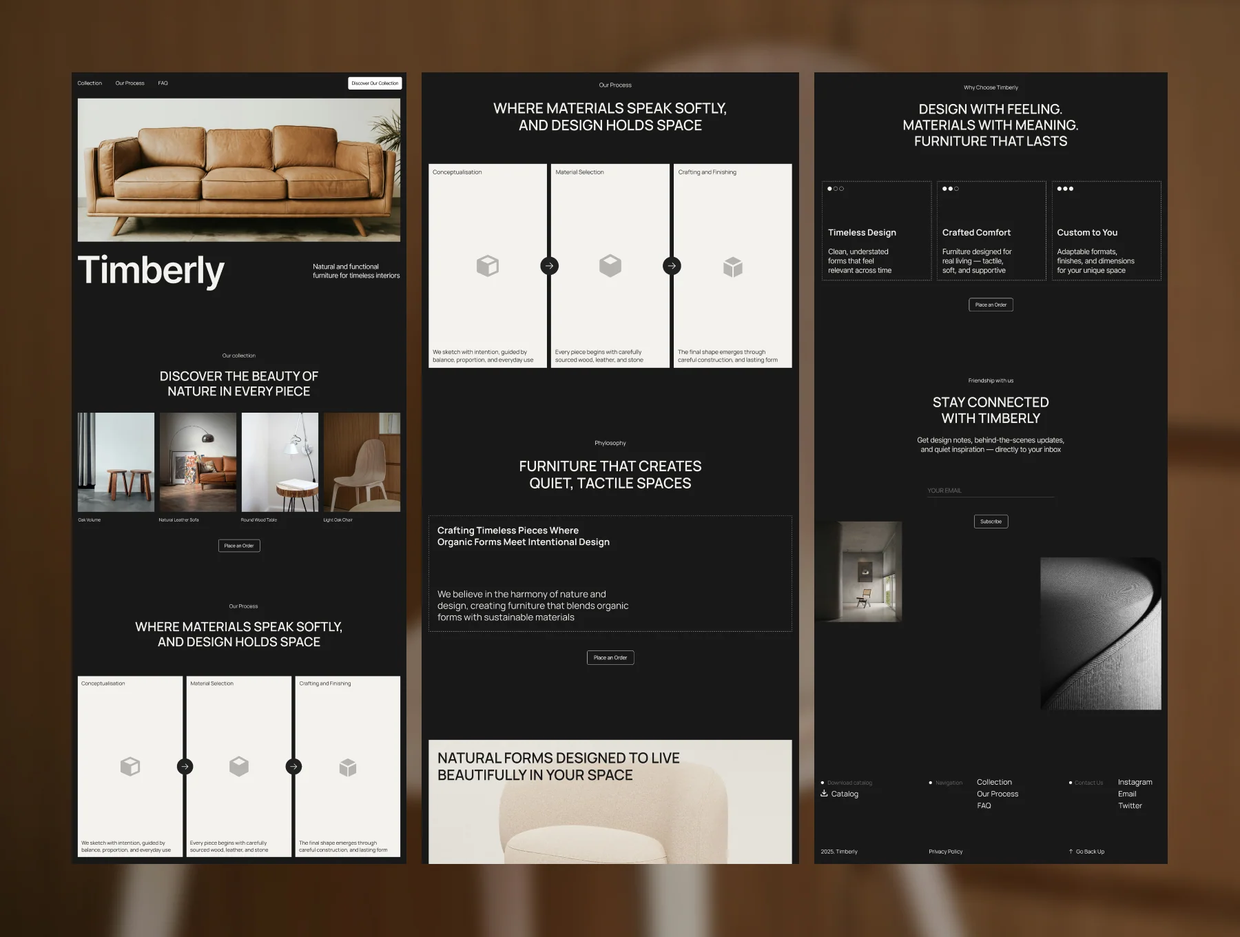 Timberly – Modern Furniture UI Kit 4
