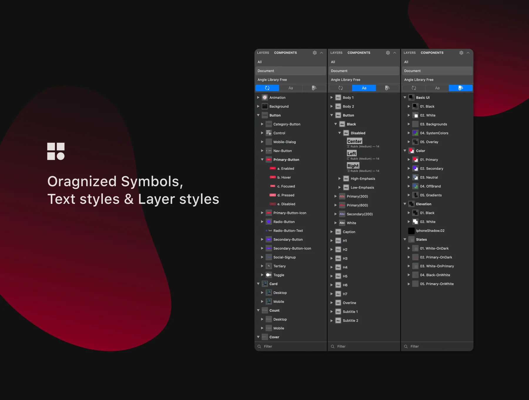 Timbre App - Music App with Design System. 4
