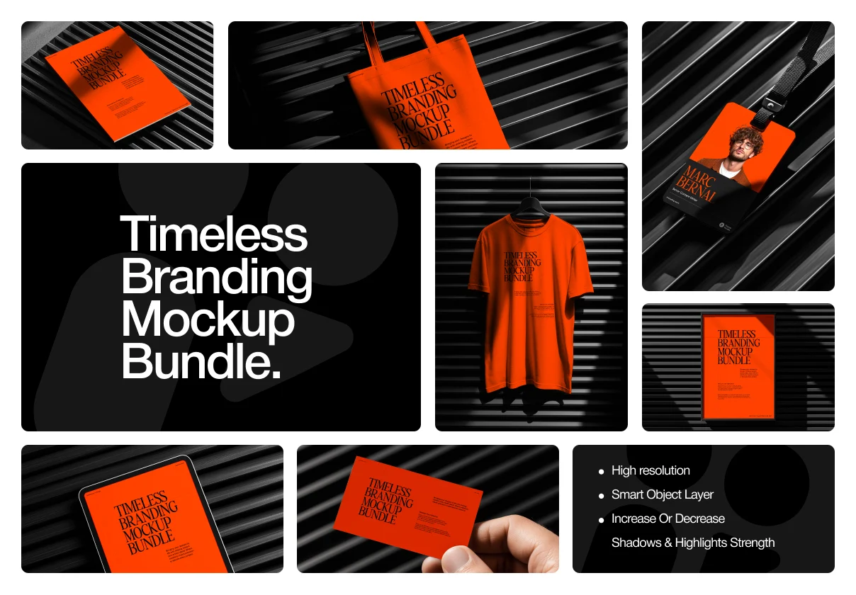 Timeless Branding Mockup Bundle