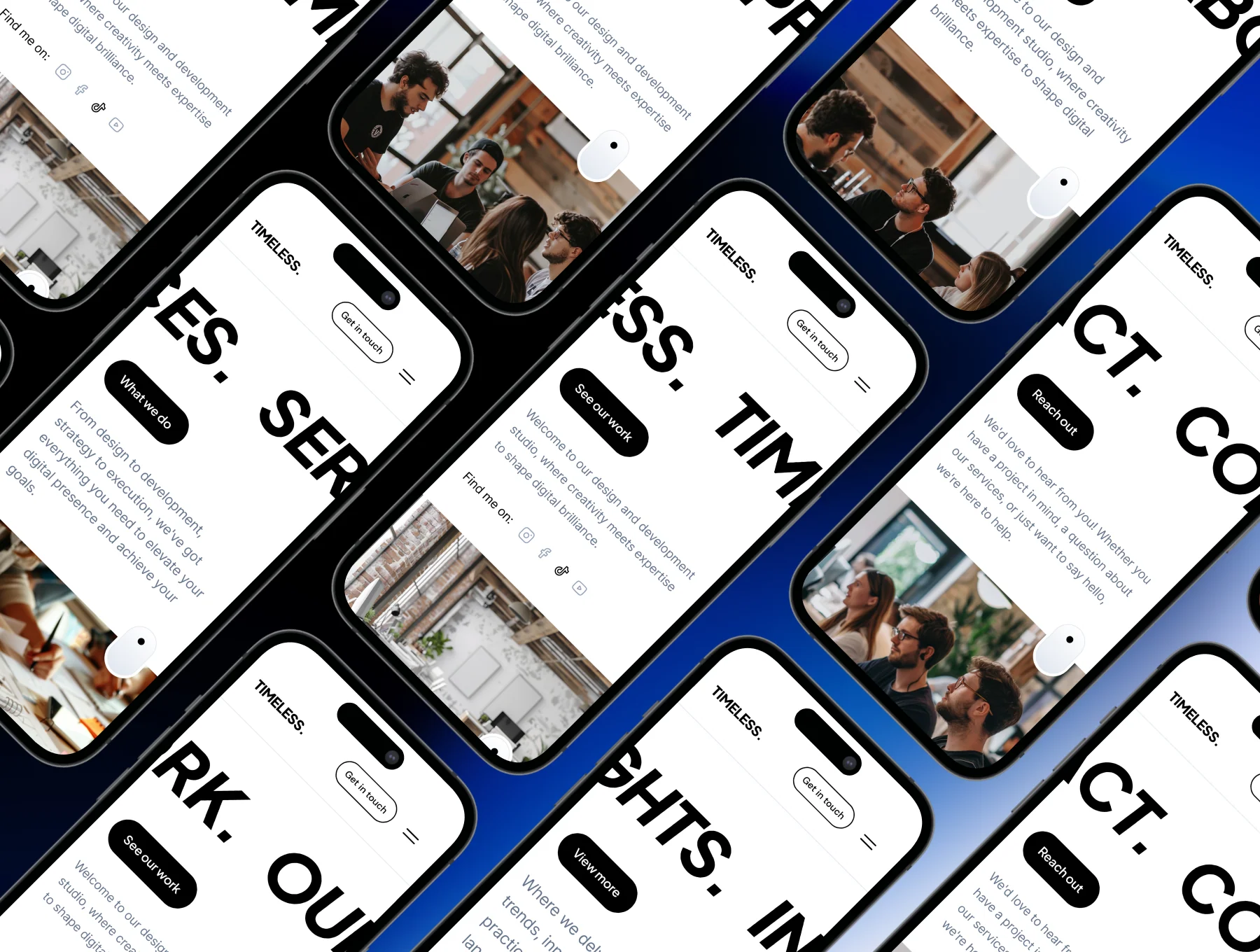 Timeless - Creative Framer Agency Template 4