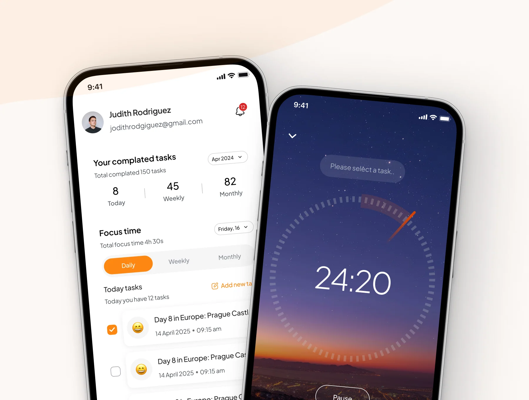 TimerTap - Pomodoro timer app 2