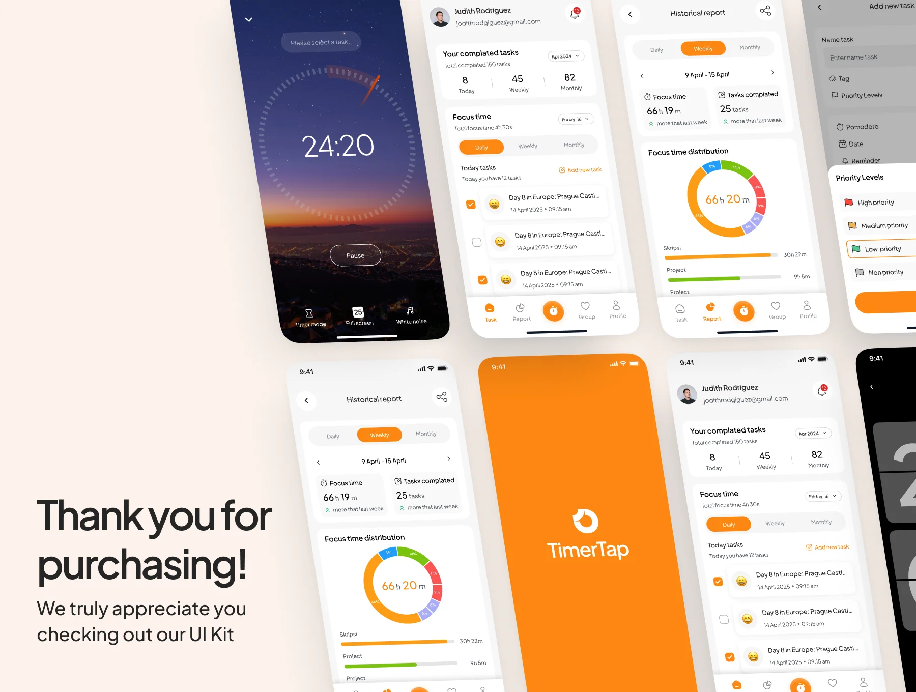 TimerTap - Pomodoro timer app 8
