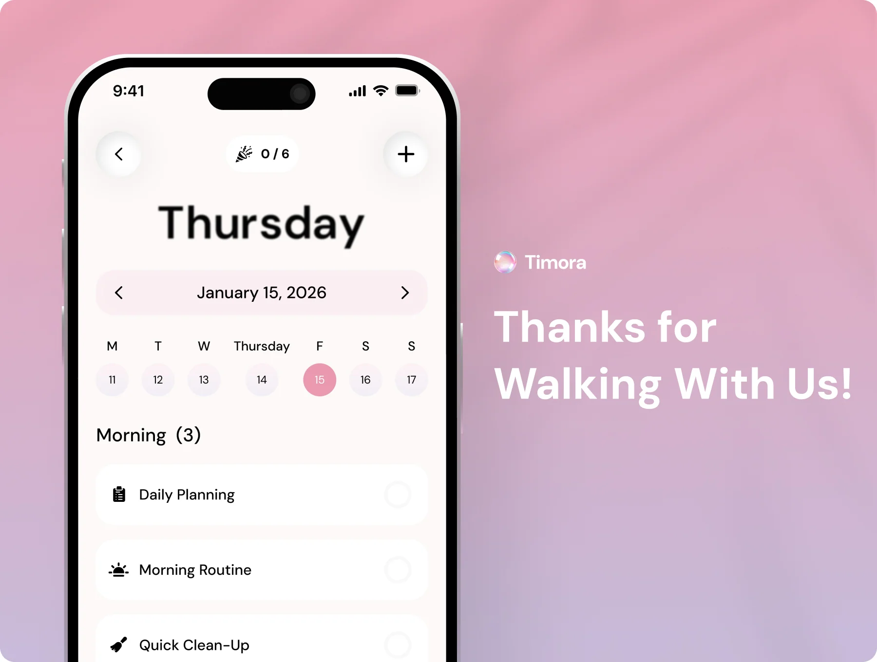 Timora | AI-Powered Smart Planner & Focus UI Kit 10