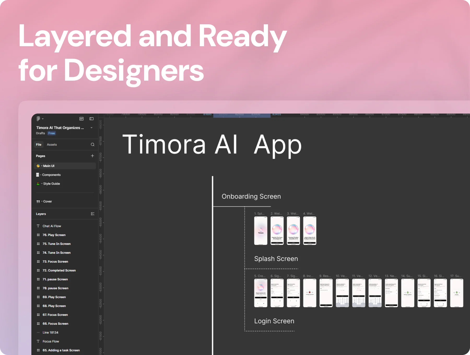 Timora | AI-Powered Smart Planner & Focus UI Kit 6