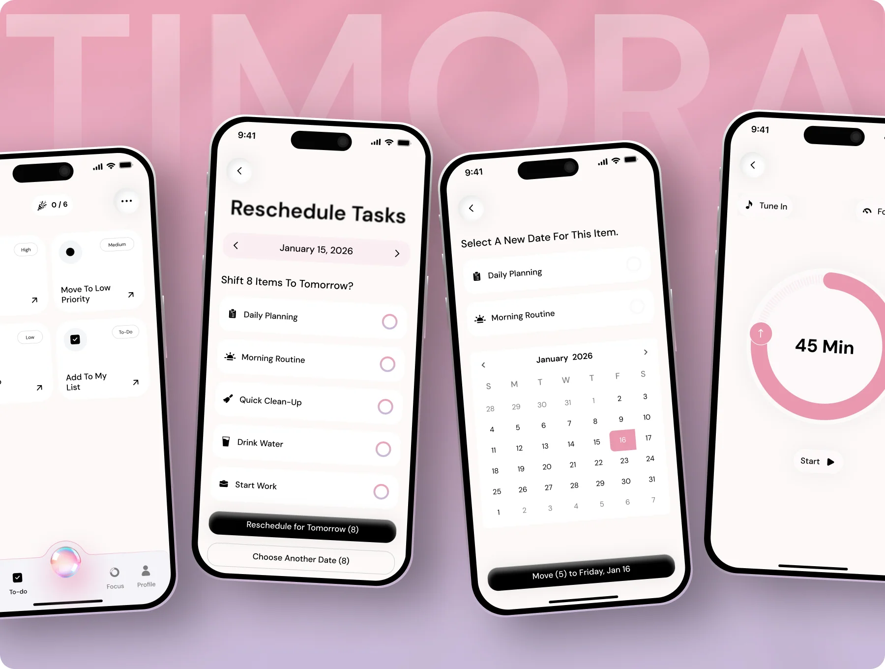 Timora | AI-Powered Smart Planner & Focus UI Kit 8