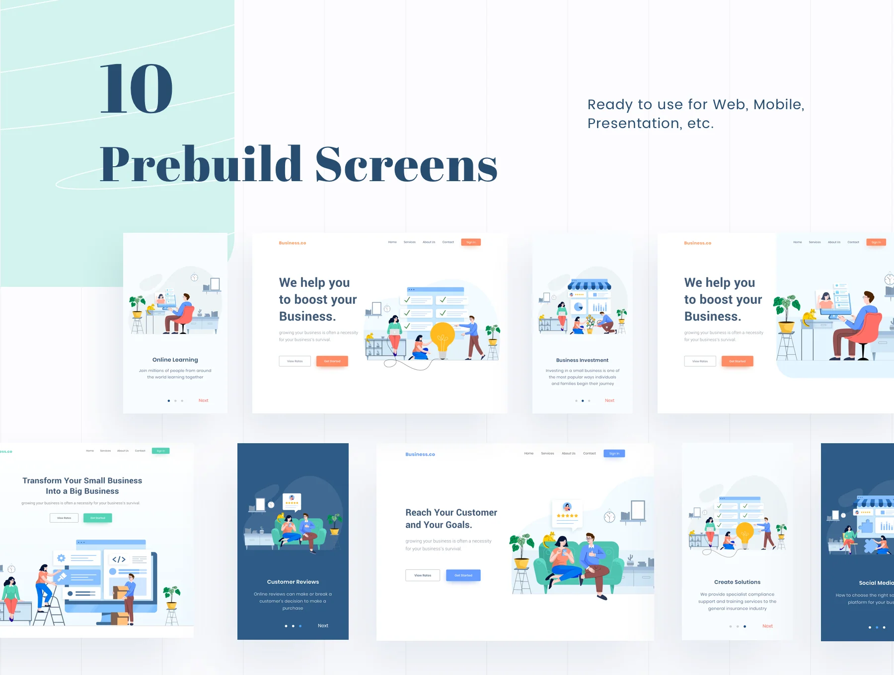 Tinuku - Start up Website Business Illustration 5