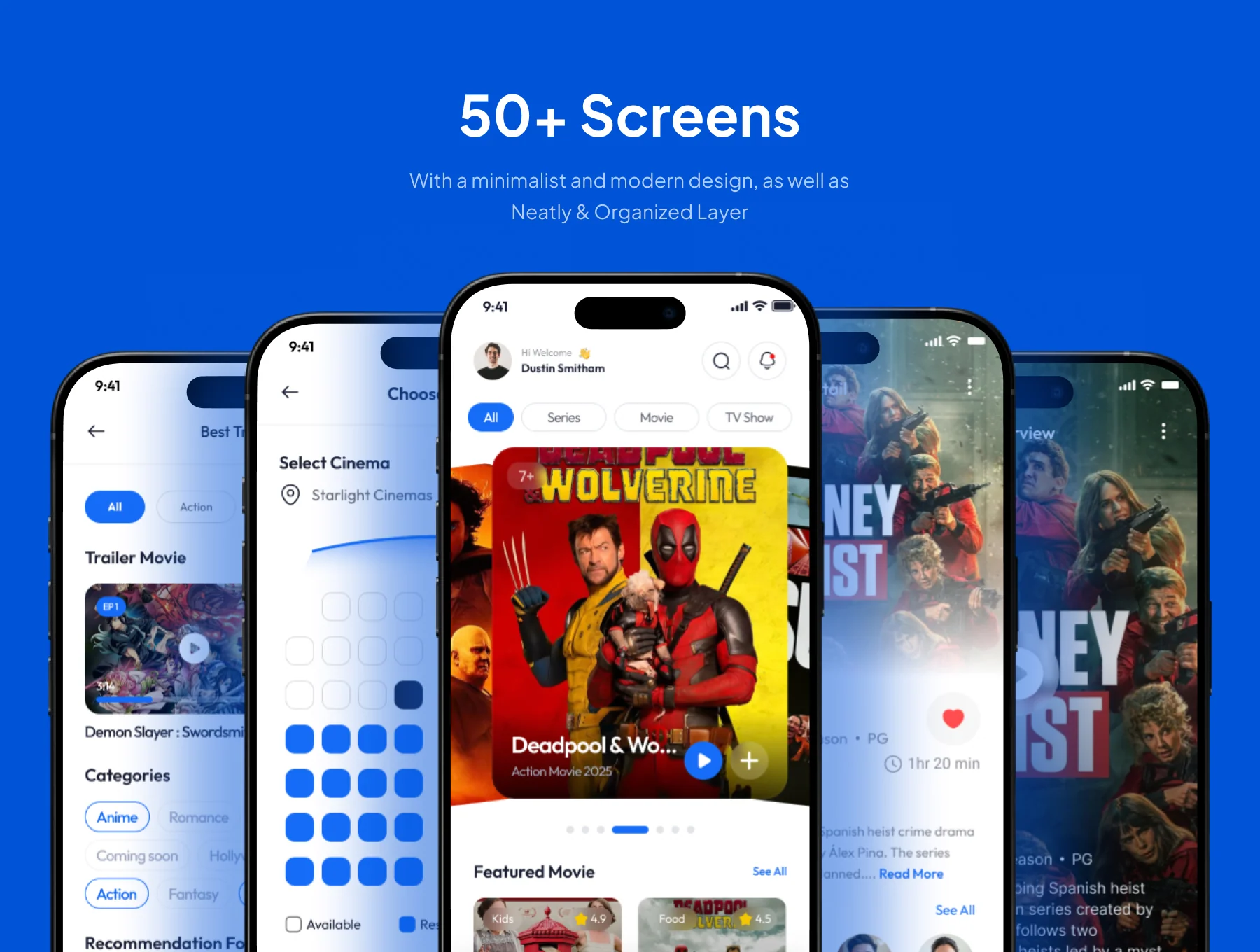 TixHub -  Ticket Movie Booking Mobile App UI Kits 3