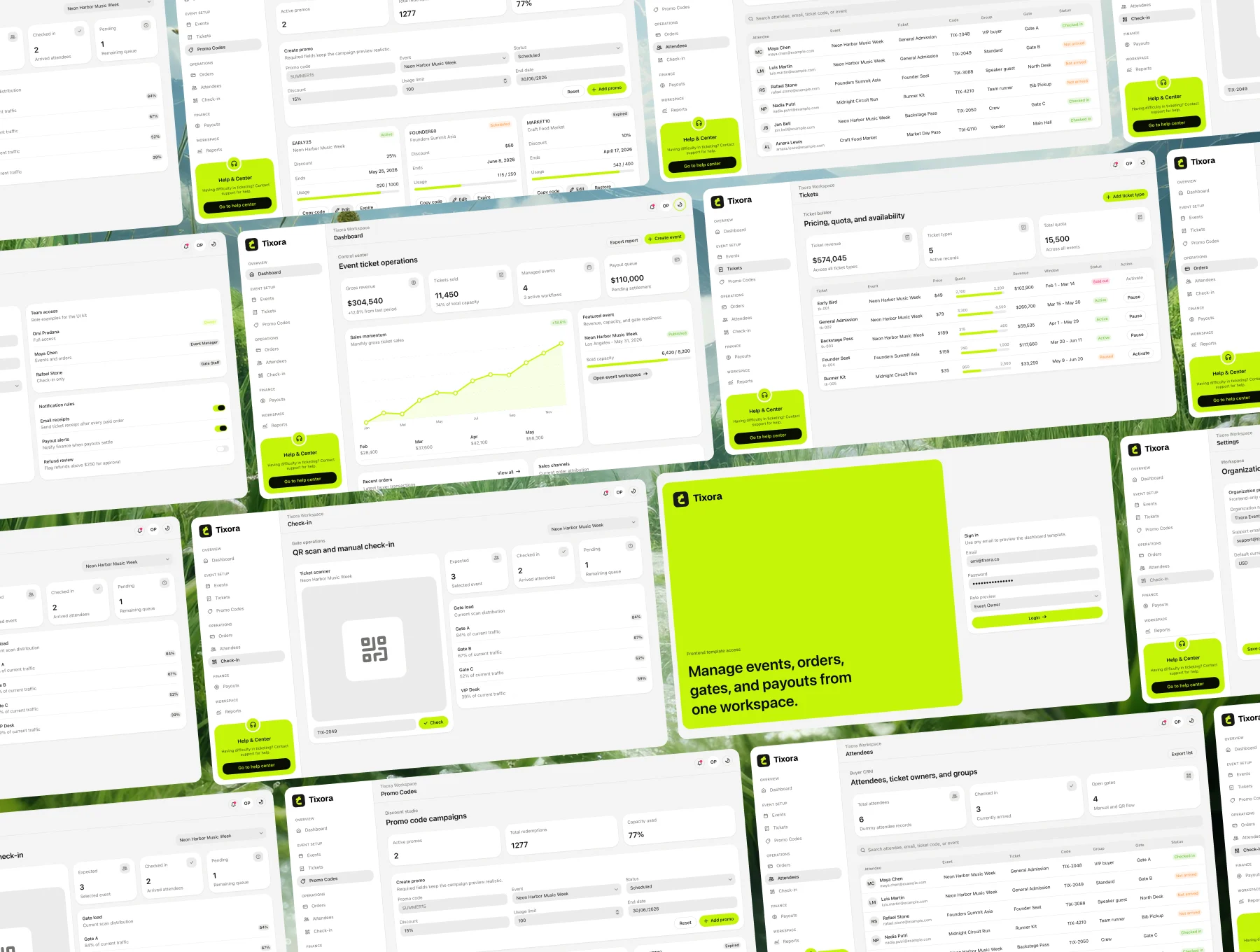 Tixora - Event Ticket Dashboard 4