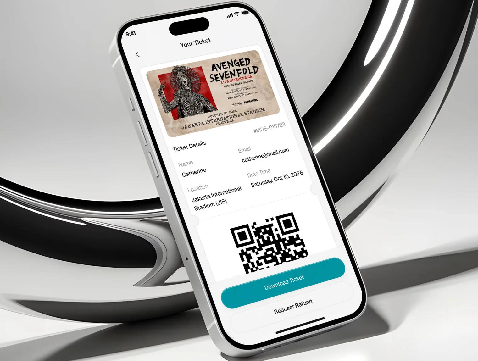 Tixy - Event Ticket Mobile App Kit 6