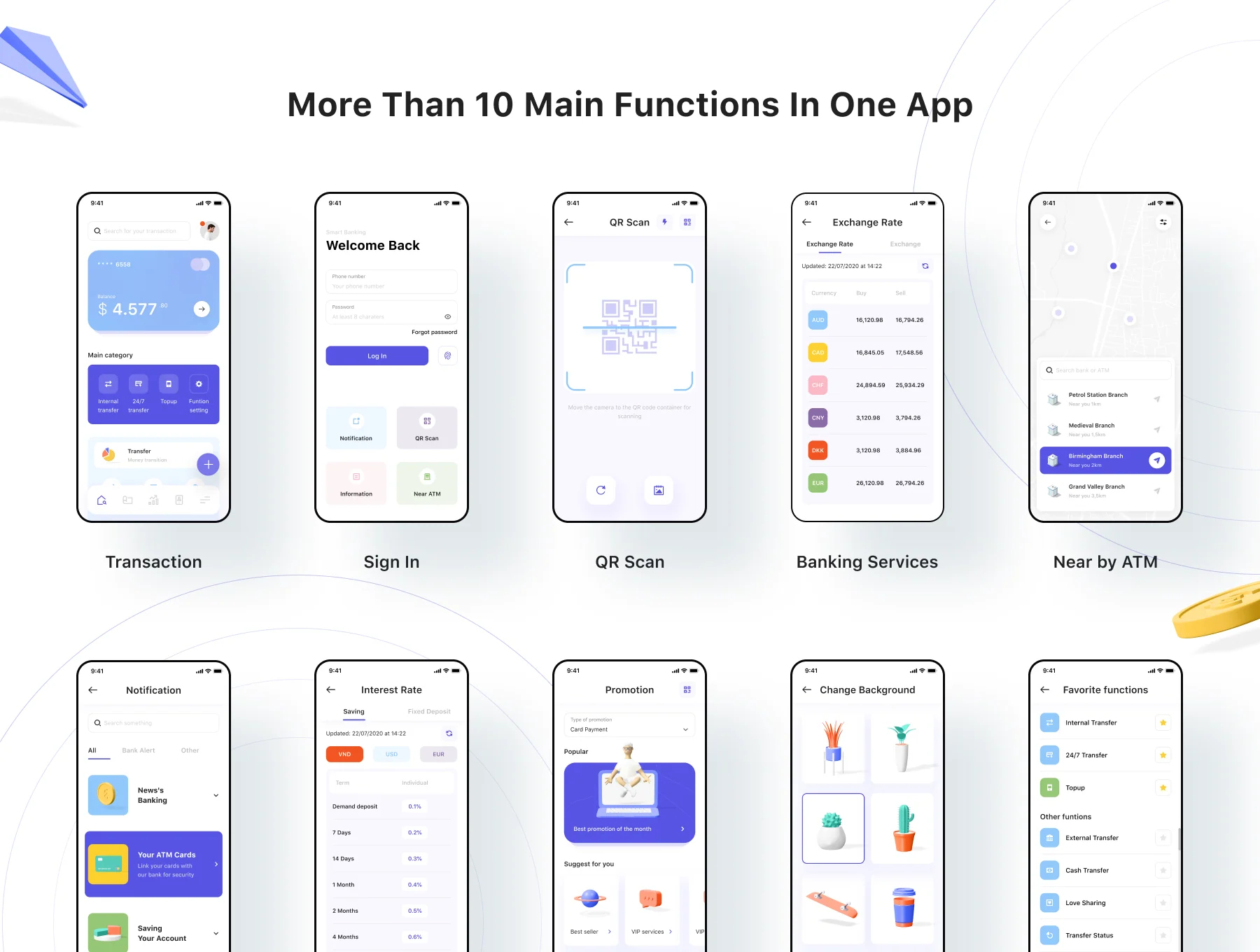 tmrw.bank - Smart Banking UI Kit 3