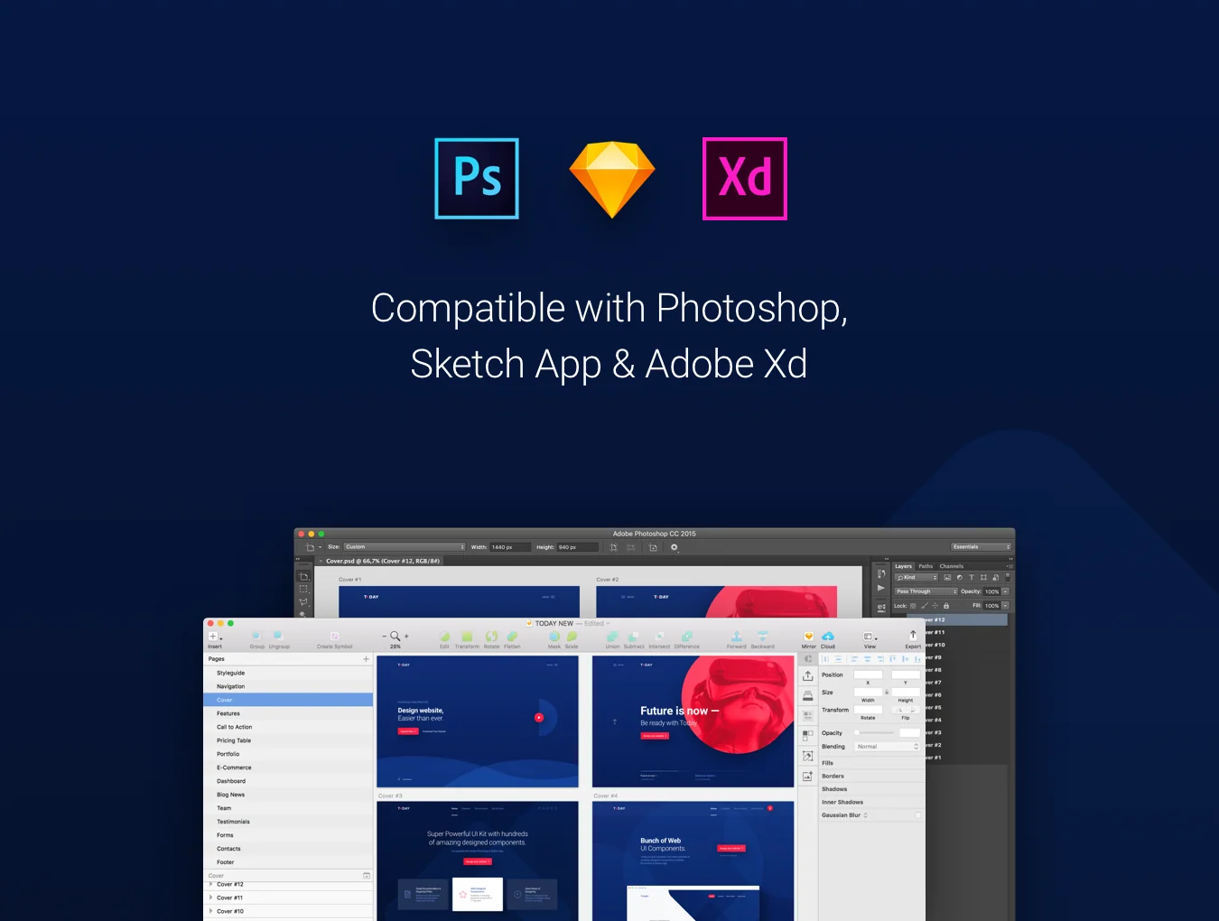 Today Web UI Kit 2