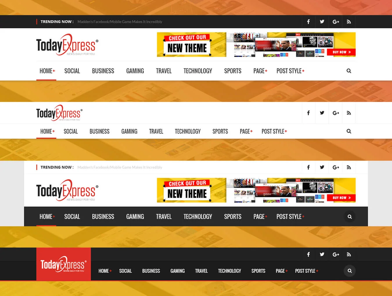 TodayExpress WordPress 3