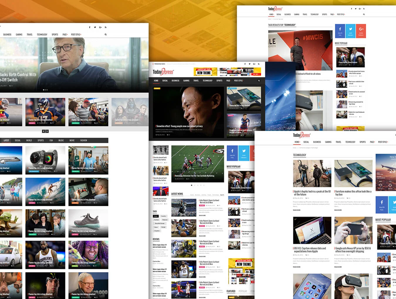 TodayExpress WordPress 4