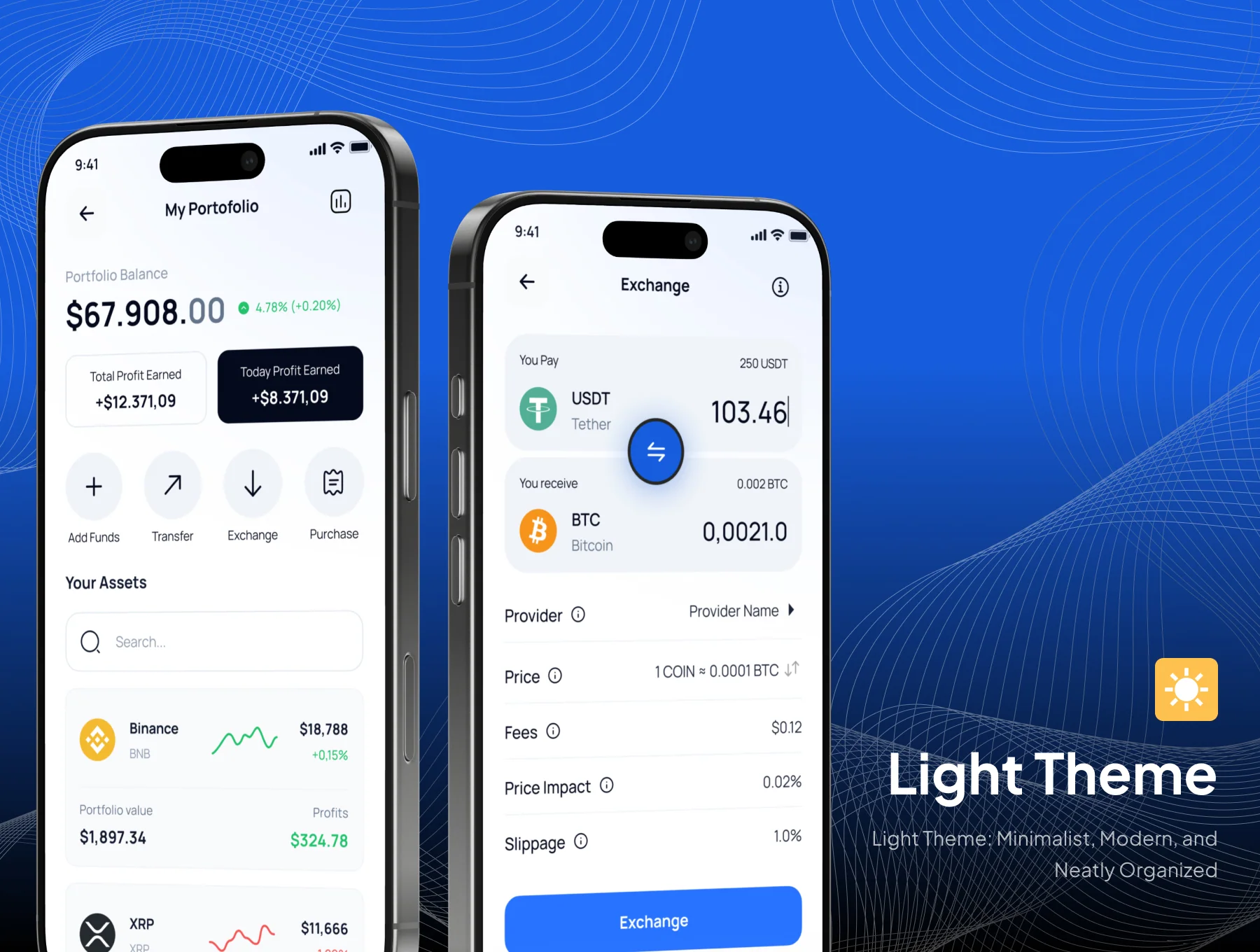 Tokena -  Crypto Wallet App UI Kit 5