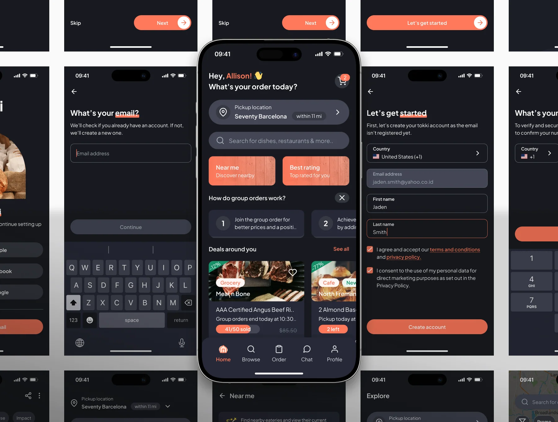 Tokki - Fight Food Waste App UI Kit 4