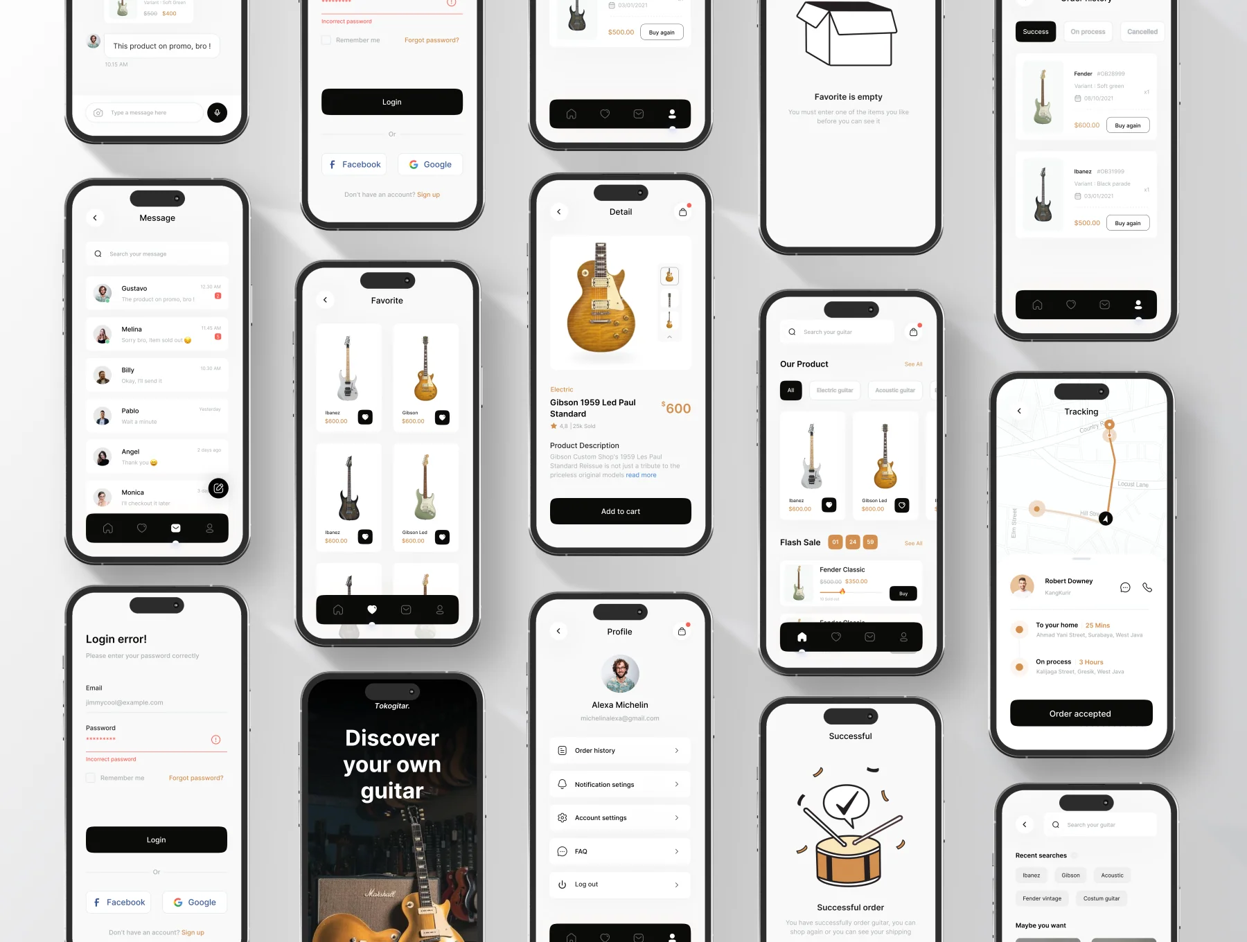 Tokogitar -  Online Shop UI Kit Mobile 3
