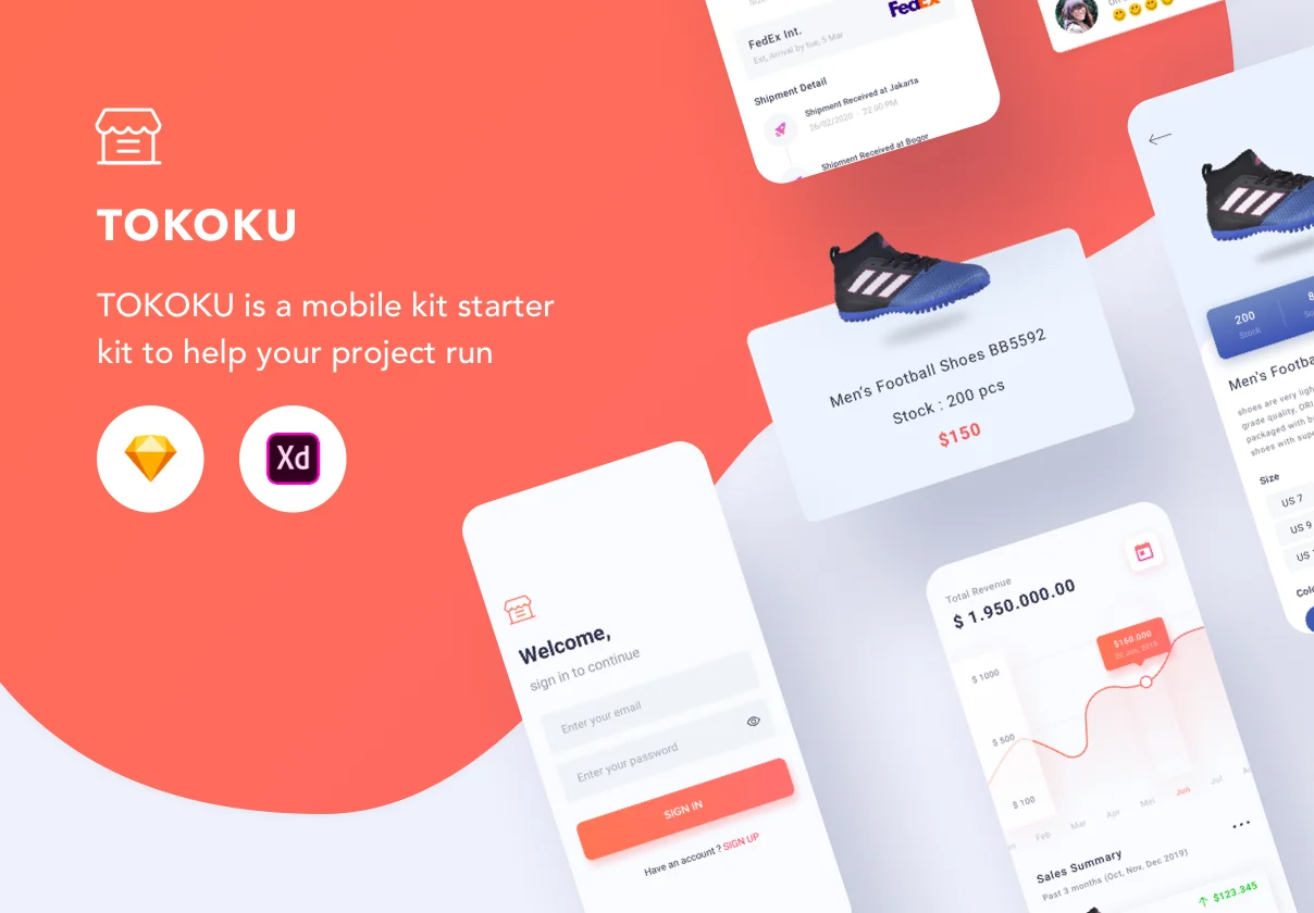 TOKOKU UI Kit