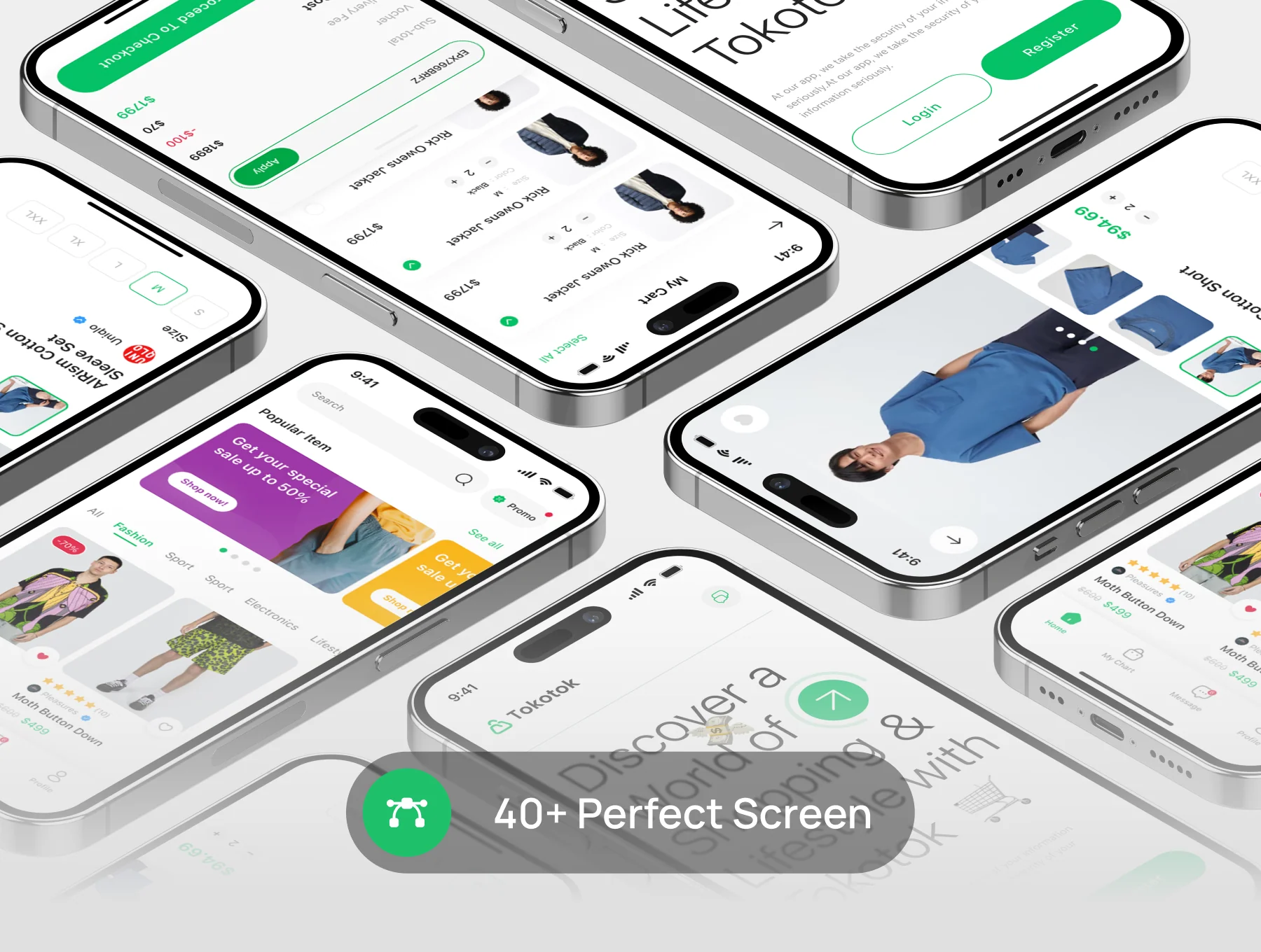 Tokotok - Ecommerce App UI KIT 5