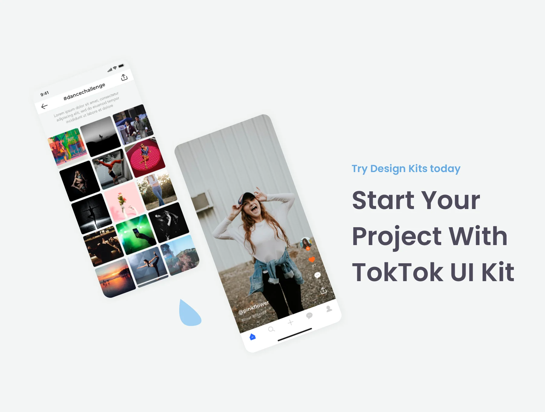TokTok Social UI Kit 4