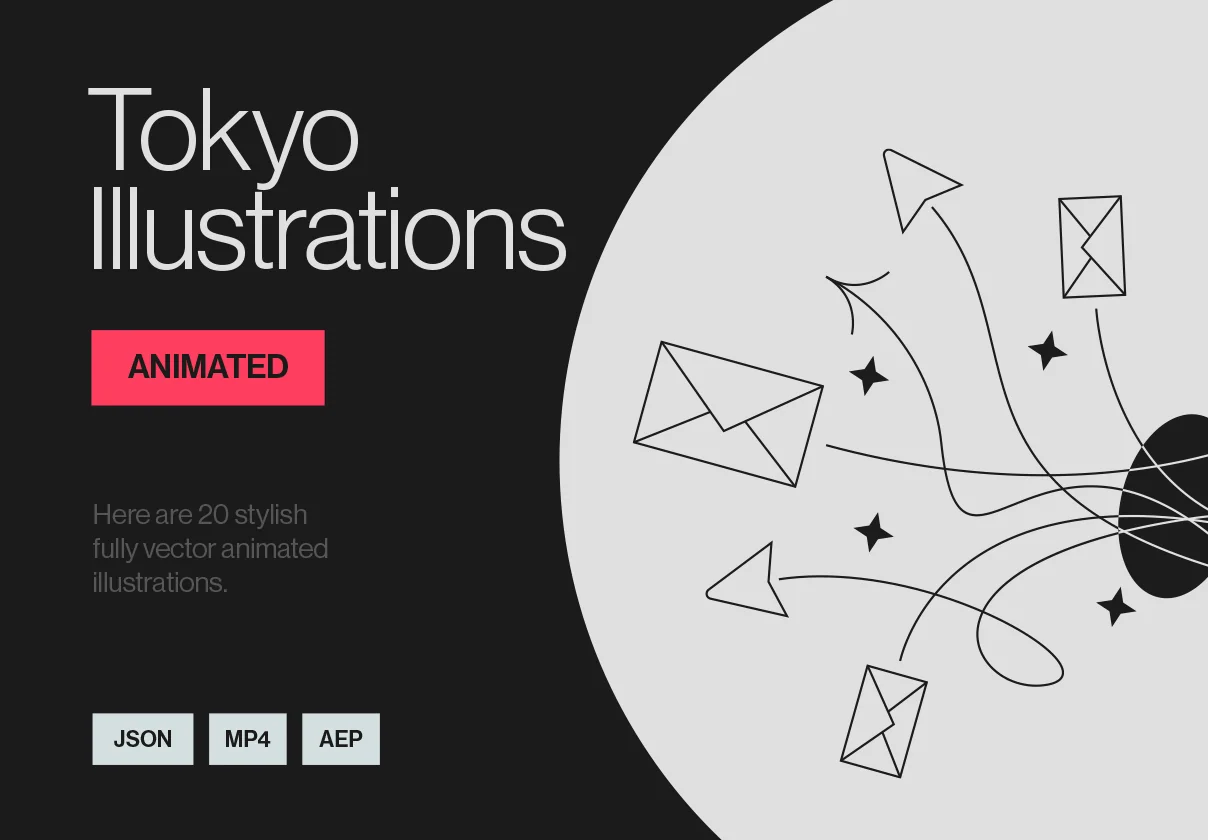 Tokyo Animated Illustrations