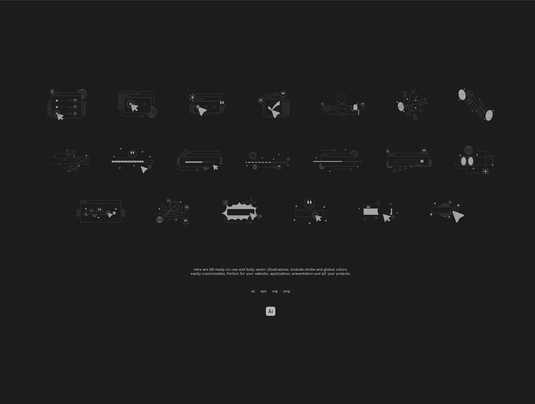 Tokyo Illustrations Pack 6