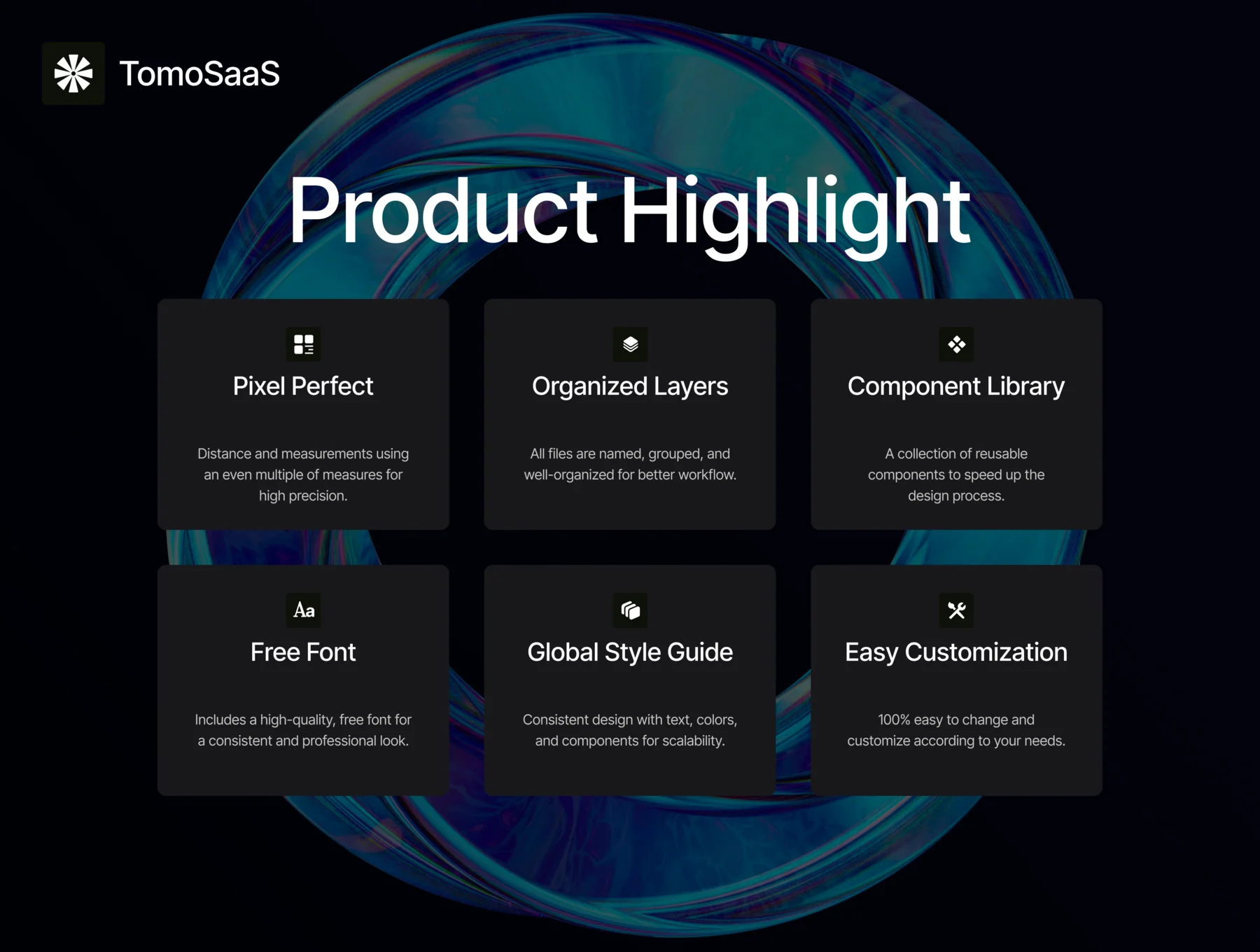 Tomo - Task Management SaaS - Website SaaS UI Kit 3