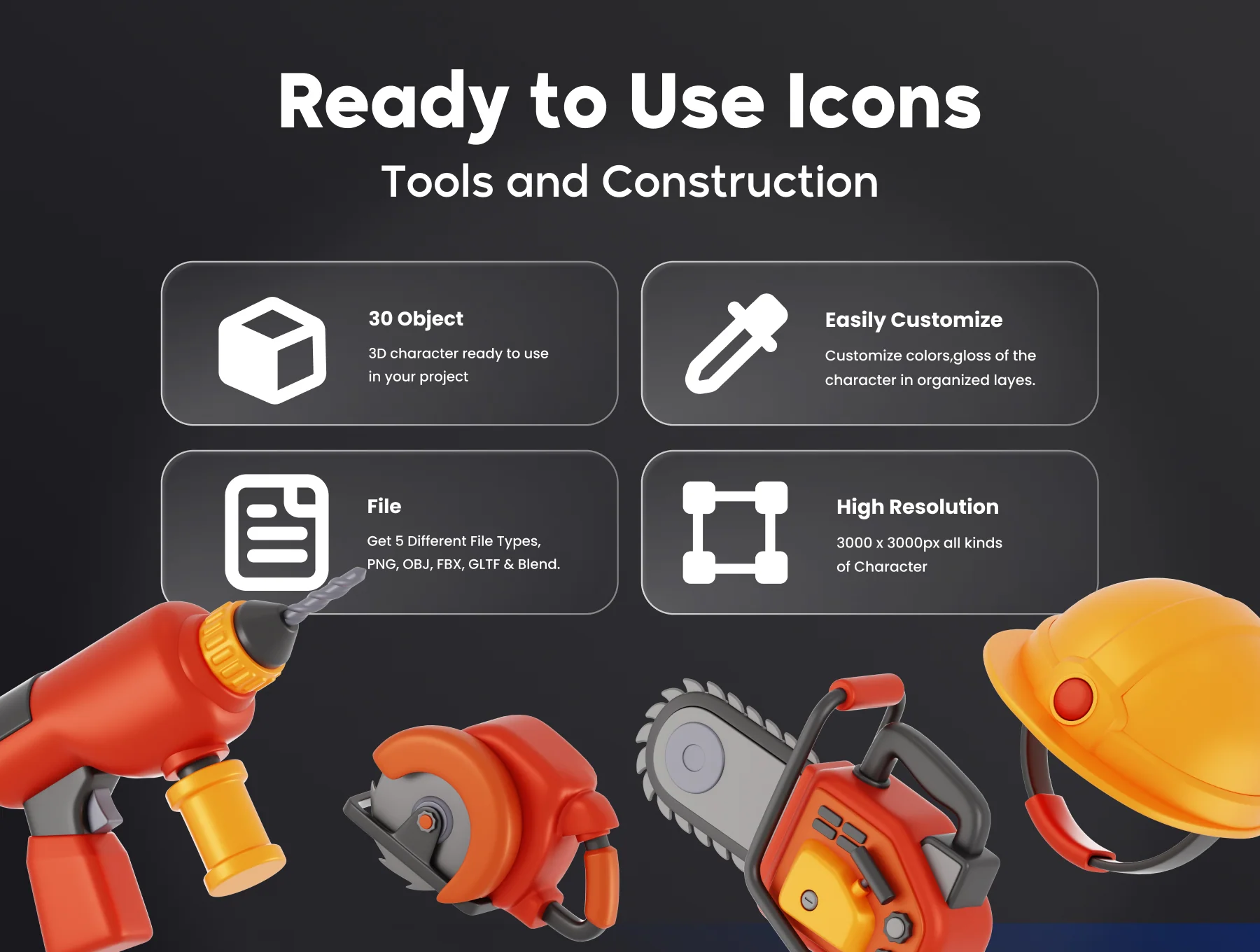 Construction 3D Illustrations 2