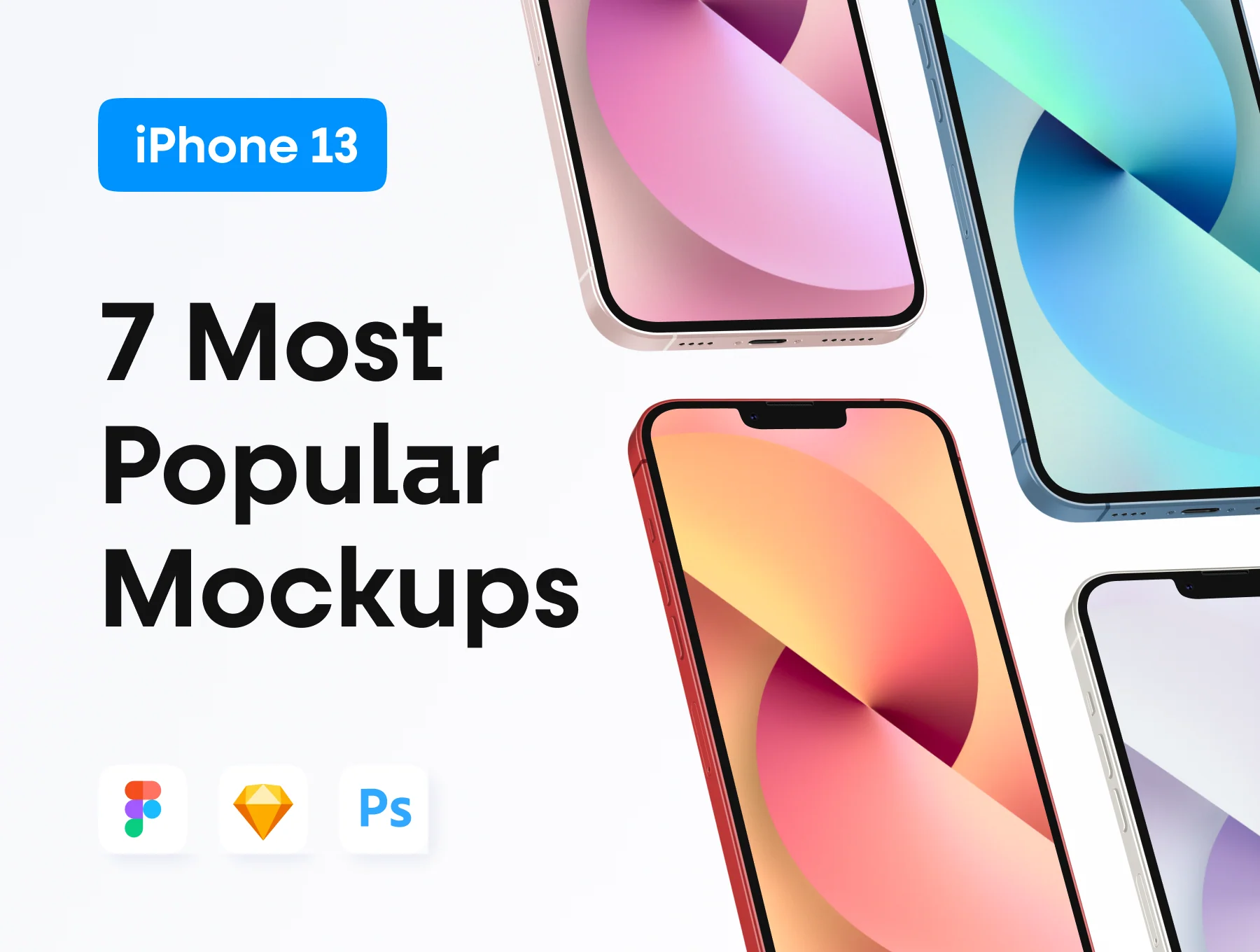 Top 7 iPhone 13 Mockups