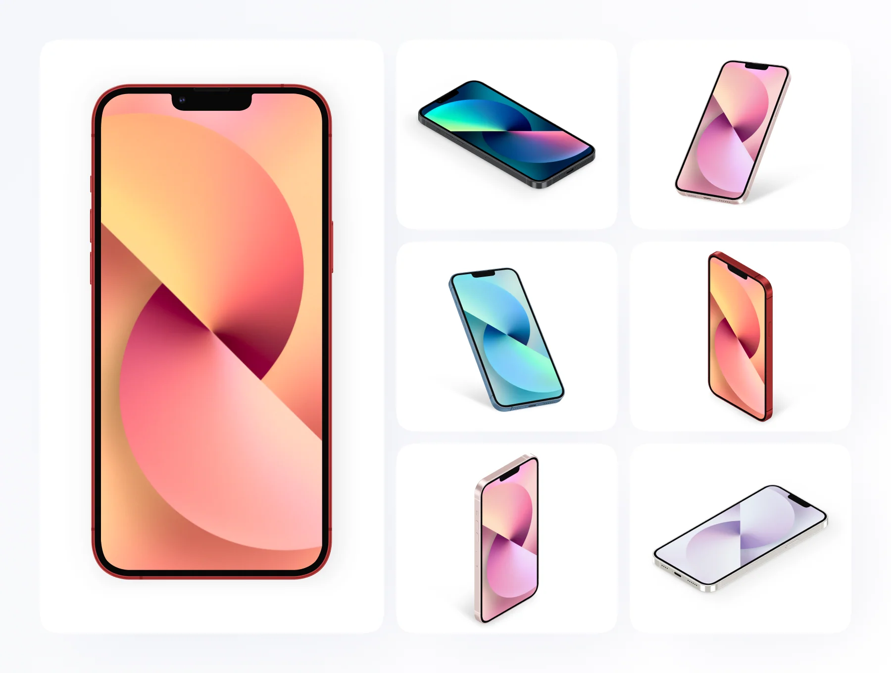Top 7 iPhone 13 Mockups 2