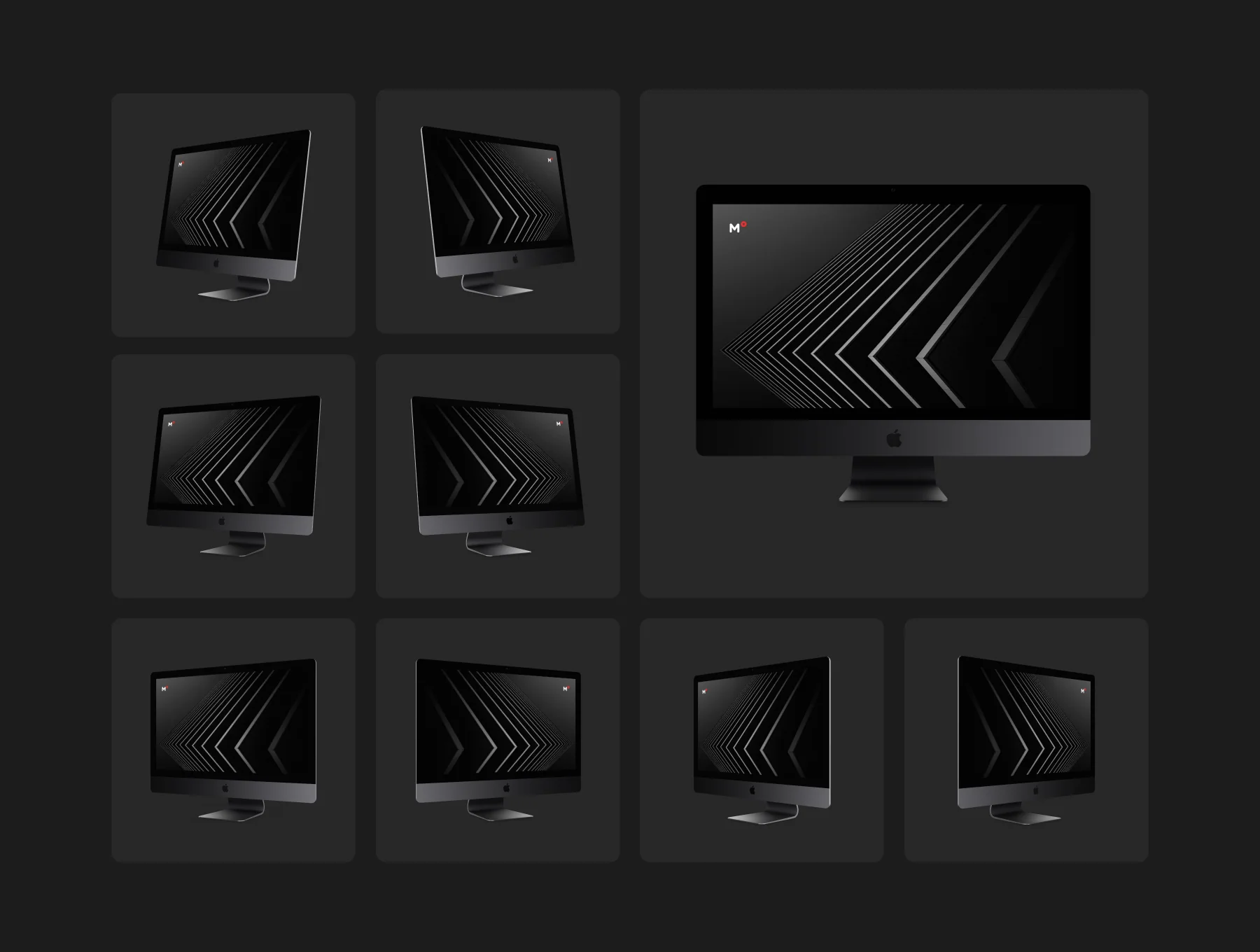 Top 9 iMac Pro Mockups 7