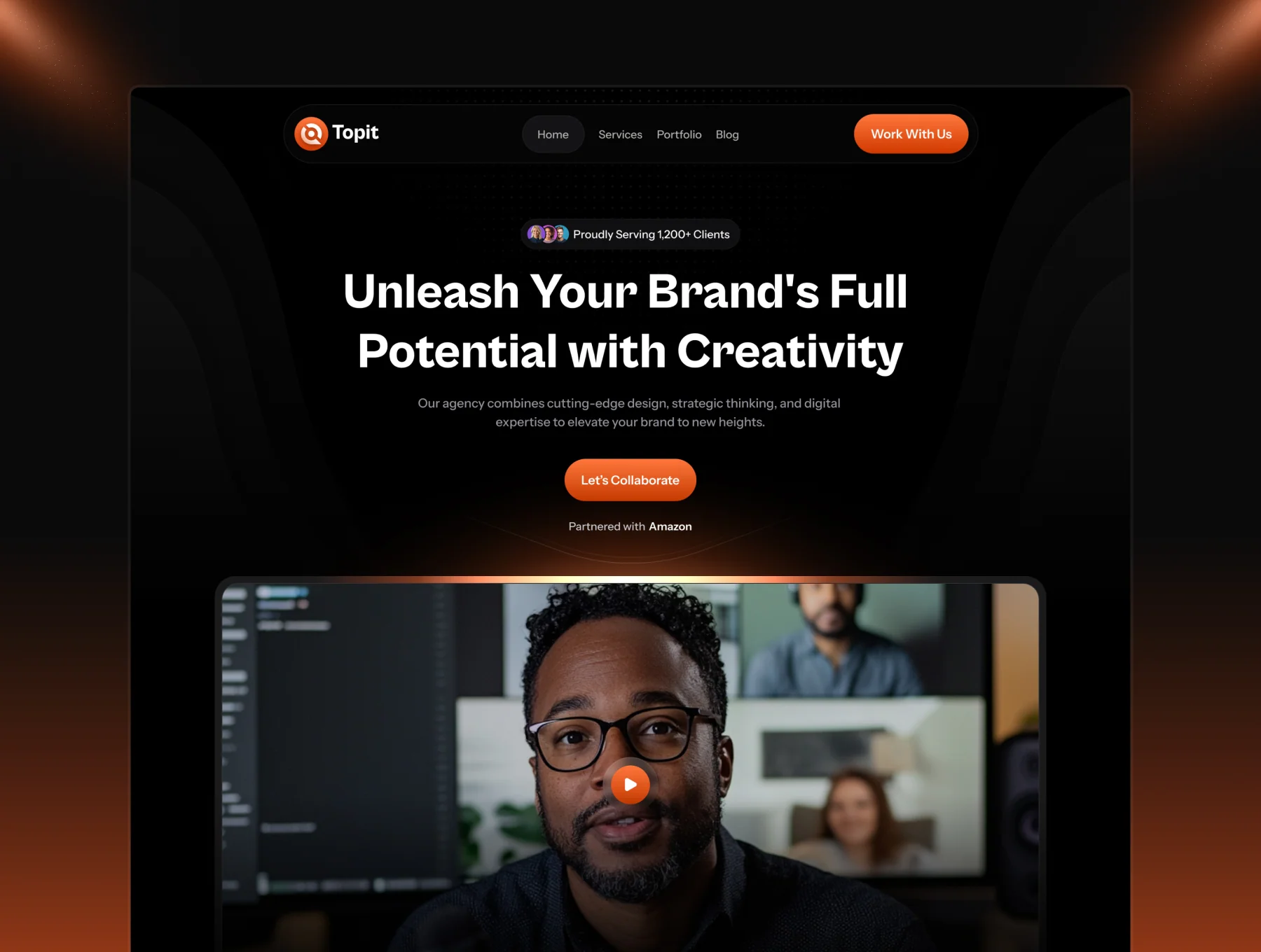 Topit - AI Agency Landing Page 2