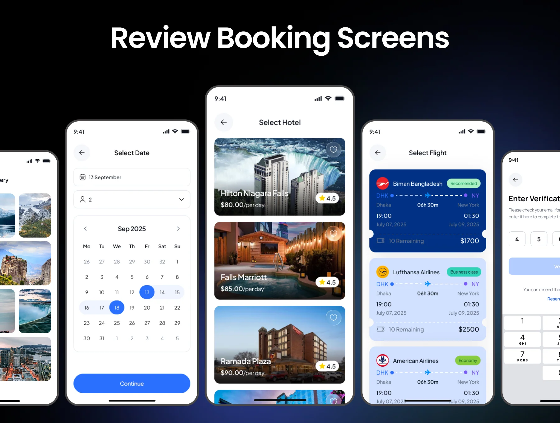 Tourio Travel Booking Mobile App Kit 7