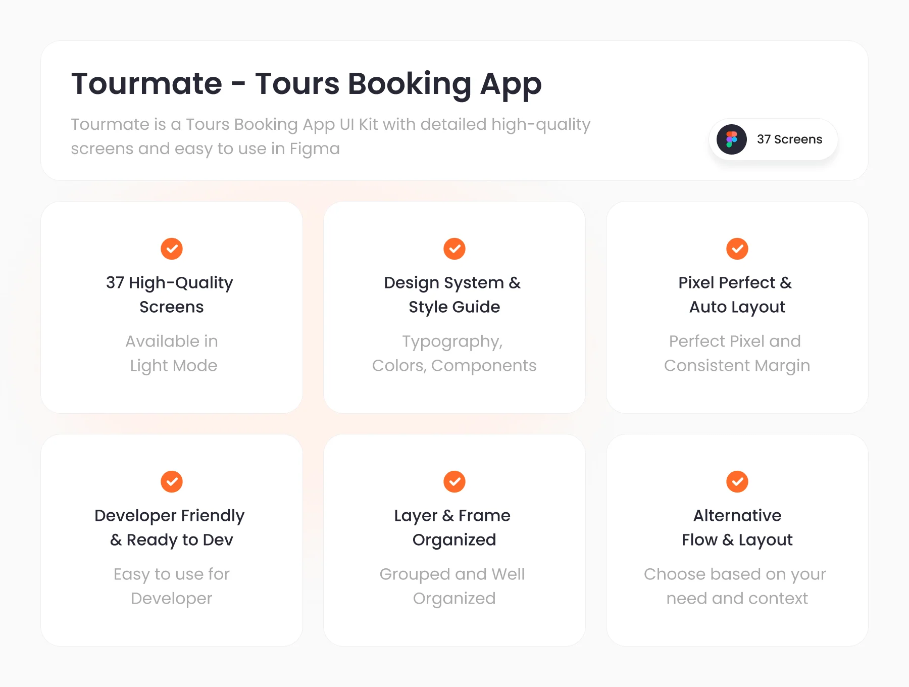 Tourmate - Tour & Travel Agency App UI Kit 2