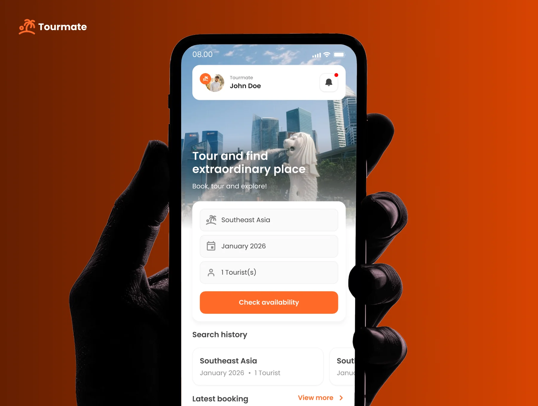 Tourmate - Tour & Travel Agency App UI Kit 4