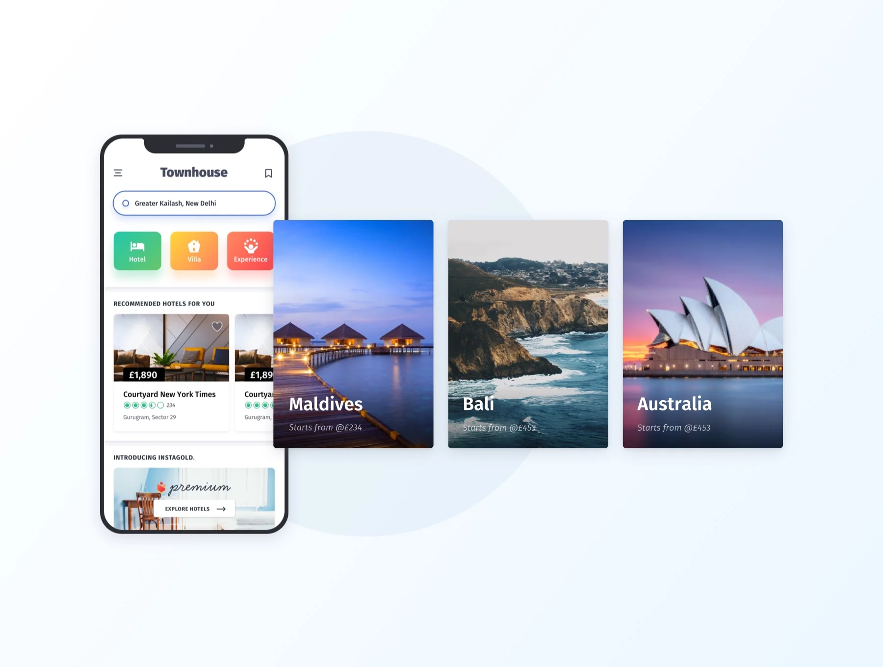Townhouse Mobile App UI Kit 2
